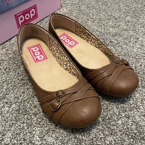 POP Nelly Memory Foam Flats Sz 7.5